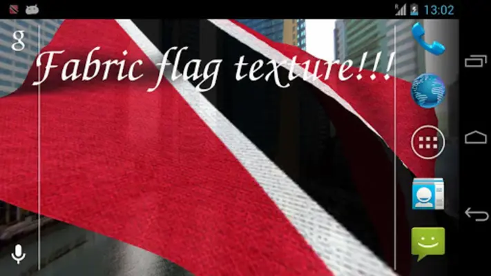 Trinidad & Tobago Flag Live Wallpaper android App screenshot 3